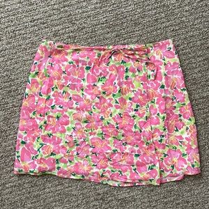 Floral Mini Skirt